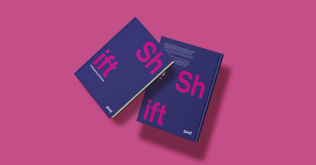 Shift | A Marketing Rethink. B2B Marketing book.